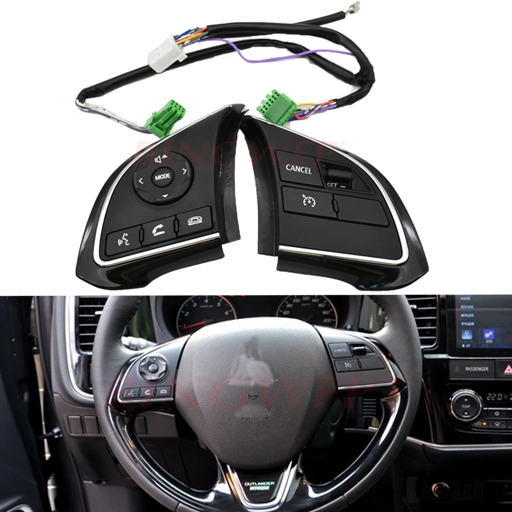 Для Mitsubishi Outlander 2016 2017 2018 Xpander круиз контроль переключатель аудио Bluetooth медиаплеер