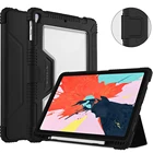 Чехол для iPad Pro 11для iPad Pro 12,9 2018, противоударный жесткий чехол-книжка из искусственной кожи для iPad 9,7 2017, чехол для планшета