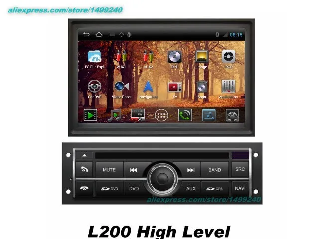 Для автомобиля Mitsubish Warrior 2005 2010 2011 2012 2013 Android мультимедийный GPS навигатор экранная