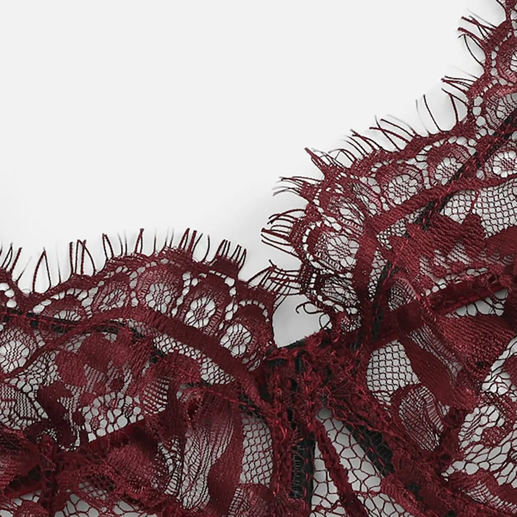 Женский корсет с кружевными цветами бюстгальтер пуш-ап + штаны сексуальное