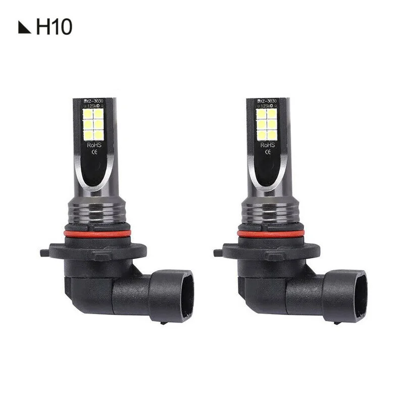 Светодиодный противотуманный светильник H10 2 шт. 9145 9140 110 Вт 200 лм 6000 К лампа DRL для