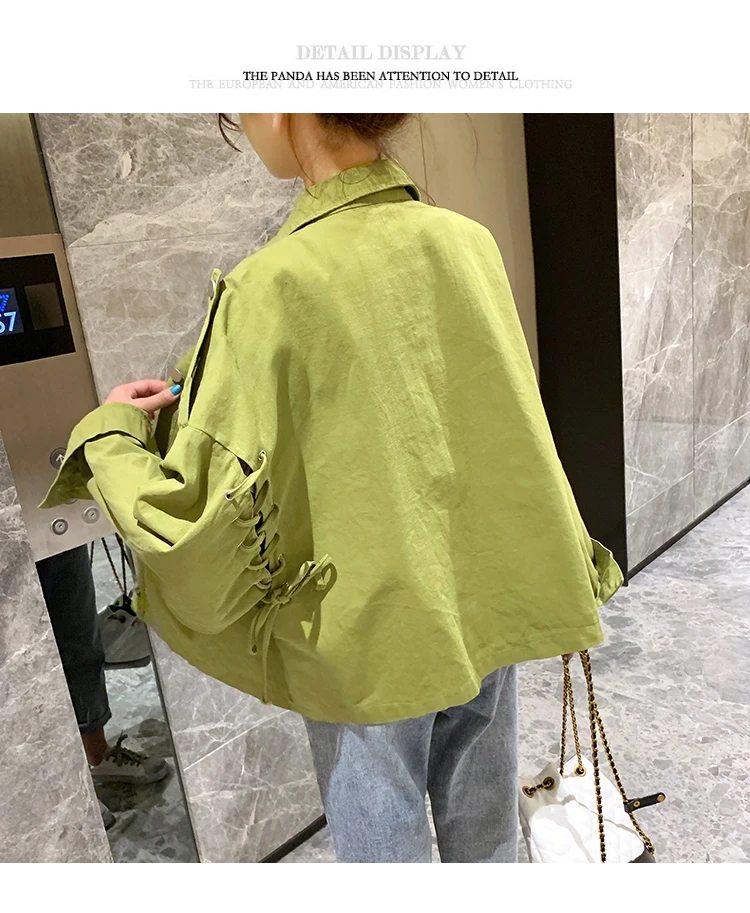 Han edition loose bf осенит на новое пальто женское с ароматом восстанавливает древние пути Студенческая куртка