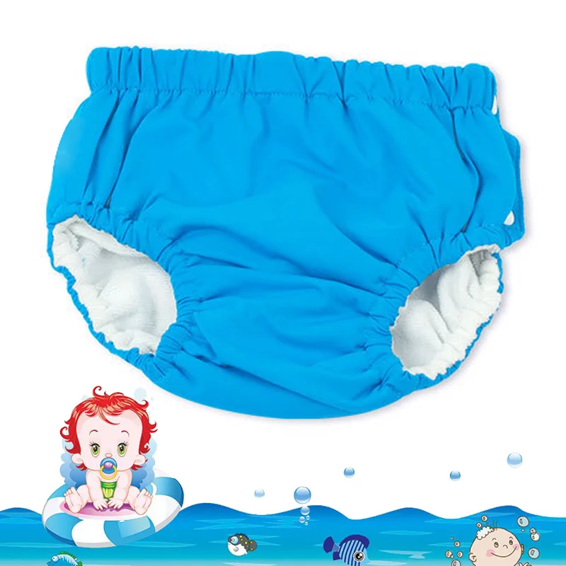 Baby Swim Nappy Diaper Cover Infant Swimwear Swimming Panties Toddler Pants Girls Pool Waterproof for Cloth Boys Nappies Kids