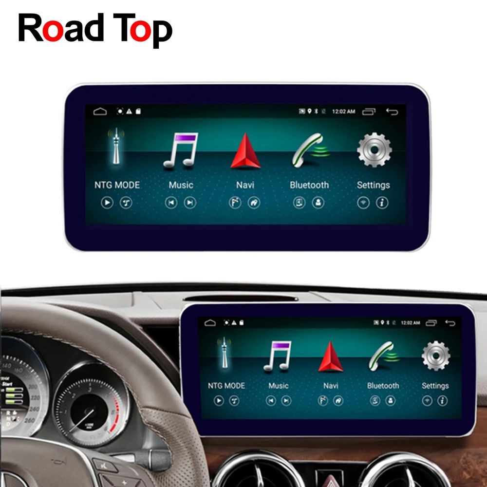10 25 &quotAndroid 8 1 дисплей для Mercedes Benz GLK 2013-2015 4 + 64G Автомобильный Радио Мультимедийный
