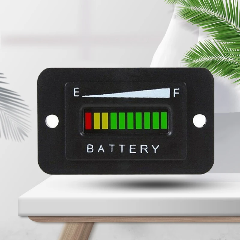 

48V Volt Battery Indicator Meter Gauge For Ezgo Club Car Yamaha Golf Cart Motor Waterproof Light