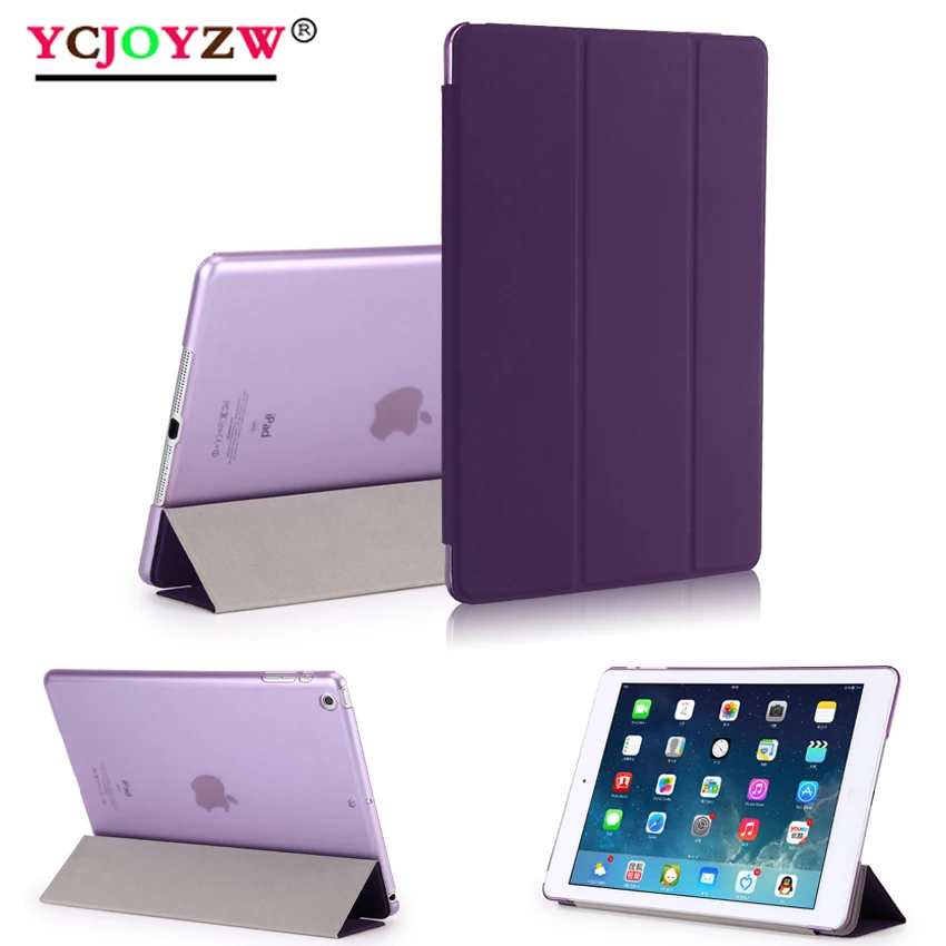 Для 2020 iPad Air 4 3 2 1 Pro 10 5 11 9 7 дюймов 2017 2018 mini прозрачный просвечивающийся Чехол Smart sleep