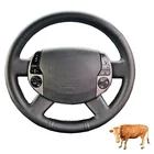 Ручные стежки чехол рулевого колеса автомобиля кожаный чехол для Toyota Prius 20(XW20) 2004 2005 2006 2007 2008 2009 автомобильные аксессуары автозапчасти