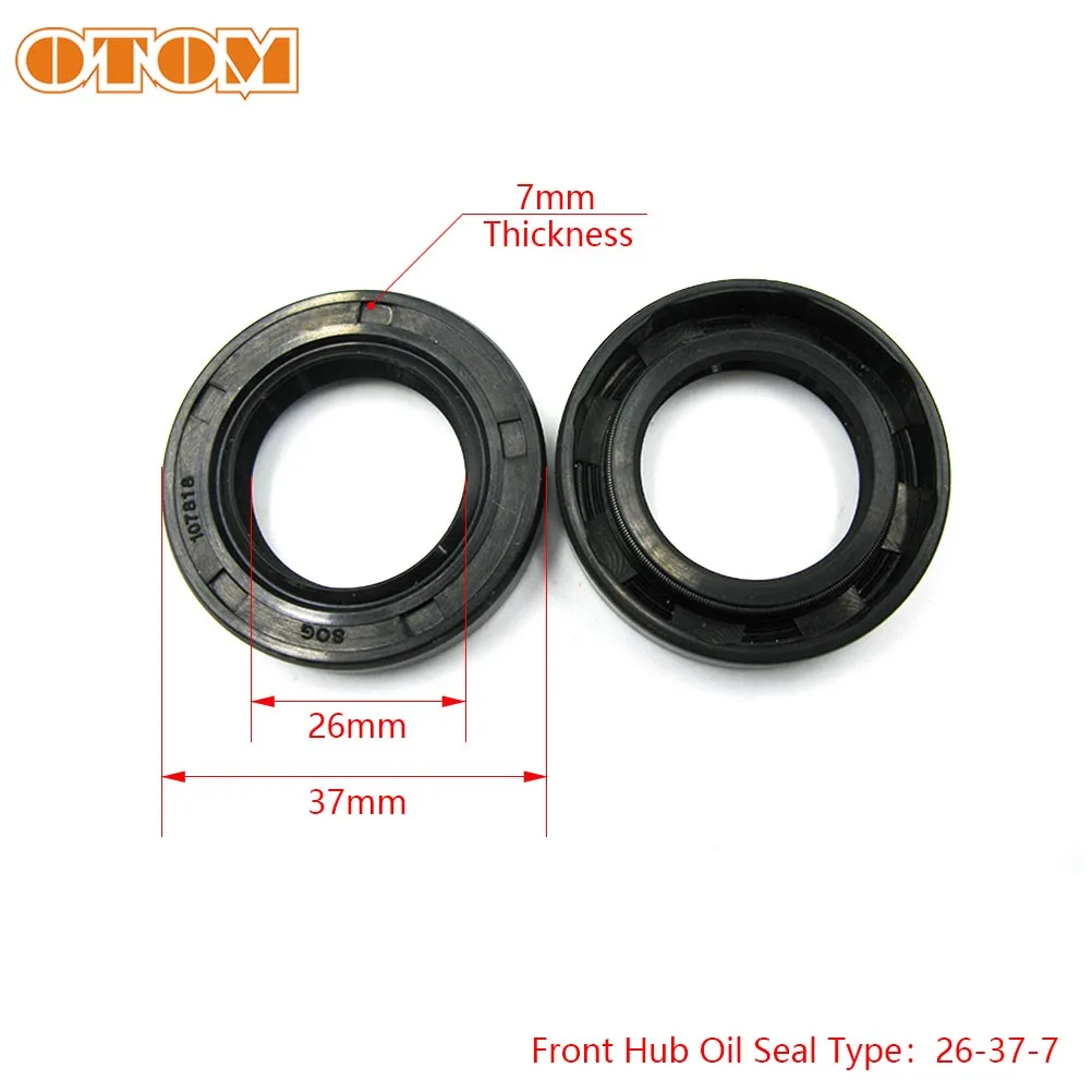 Оттм Мотокросс 6904 Передний Втулка Подшипника Колеса 26*37*7мм Маслосъемное кольцо Для CR125R CRF250RX CRF450RX CRF450L CR500R Мотоцикл Грязевой Велосипед на.