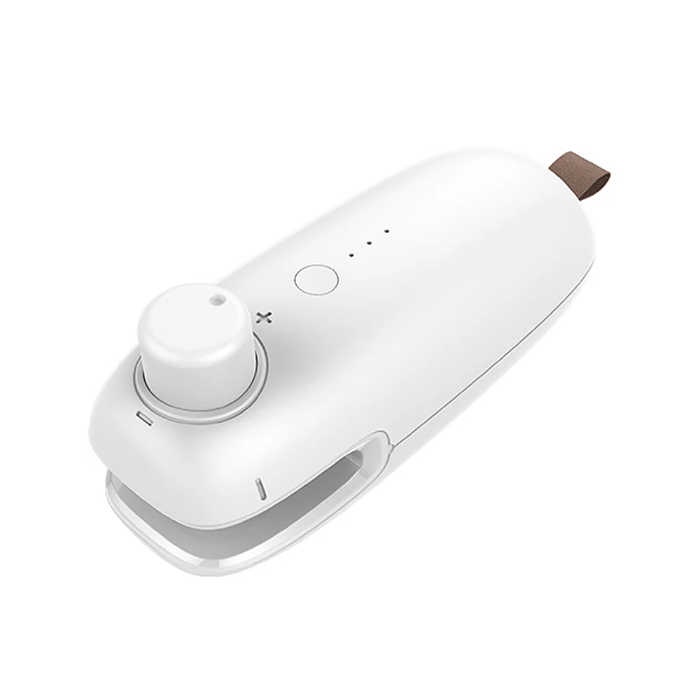 

Plastic Food Sealing Machine Mini Heat Sealer for Food Potato Chip Bag Clip Kitchen Tool Portable Heating Plastic Bag Usb Charg