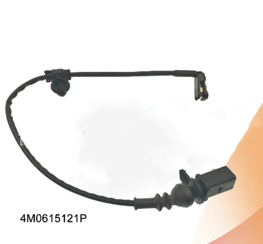 10 шт. части oe no 4M0 615 121 P Тормозная проводимость для AUDI Q7 Volkswagen износ тормозных колодок Предупреждение свяжитесь 4M0615121P OEM 4M0 615 121 P