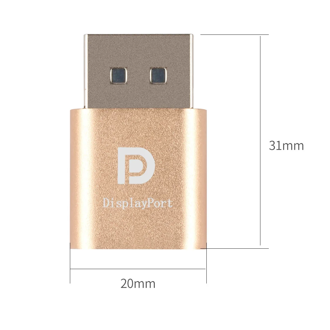 Компьютерный виртуальный эмулятор отображения адаптер DisplayPort 4K пустышка штекер