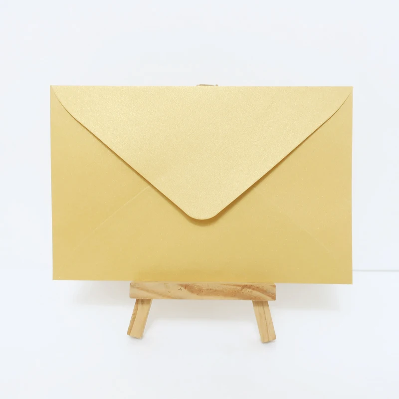 Бумажный конверт жемчужного цвета для приглашений открытка 50 шт. 17x11 см (6 6 &quotx 4