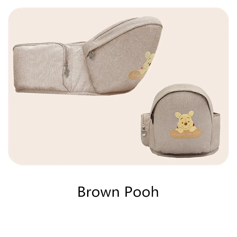 Дисней Микки Минни Baby Carrier Хипсит(пояс для ношения ребенка) младенческий Hip Seat поясной рюкзак Хипсит Рюкзак-кенгуру мама ходунки держать - Цвет: 1