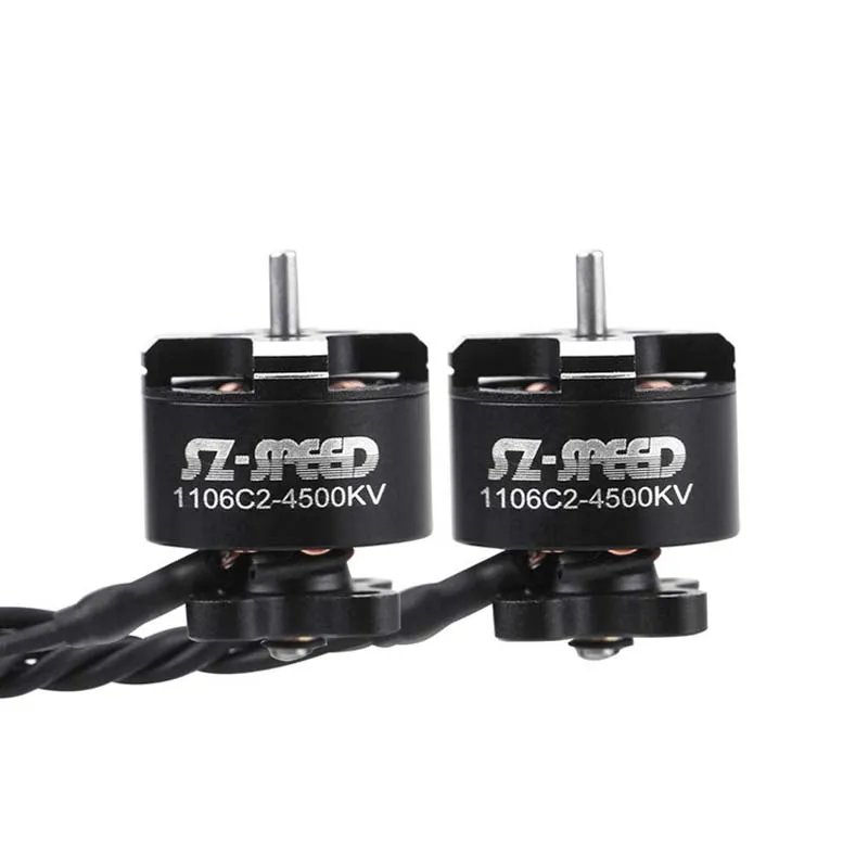 4 шт. 2 4S моторы 1106C2 мотор 6000KV 4500KV для 3/2 5/2 8/3 дюймовых пропеллеров EMAX 2345 M2 * 5 мм 9