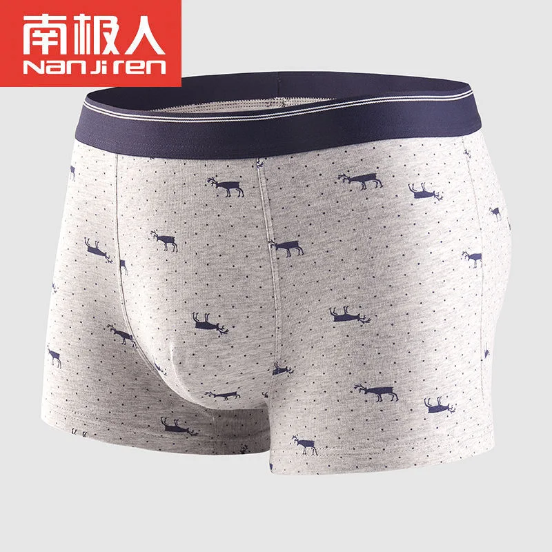4pcs/Lot Mens Underwear Boxers Boxer Homme Male Underpants Brand Shorts Cueca Boxer Shorts Sexy Man Cotton Panites