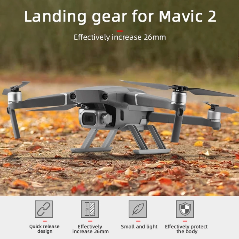 

Quick Release Landing Gear for DJI- Mavic 2 Pro/Zoom Drone Height Extender Leg