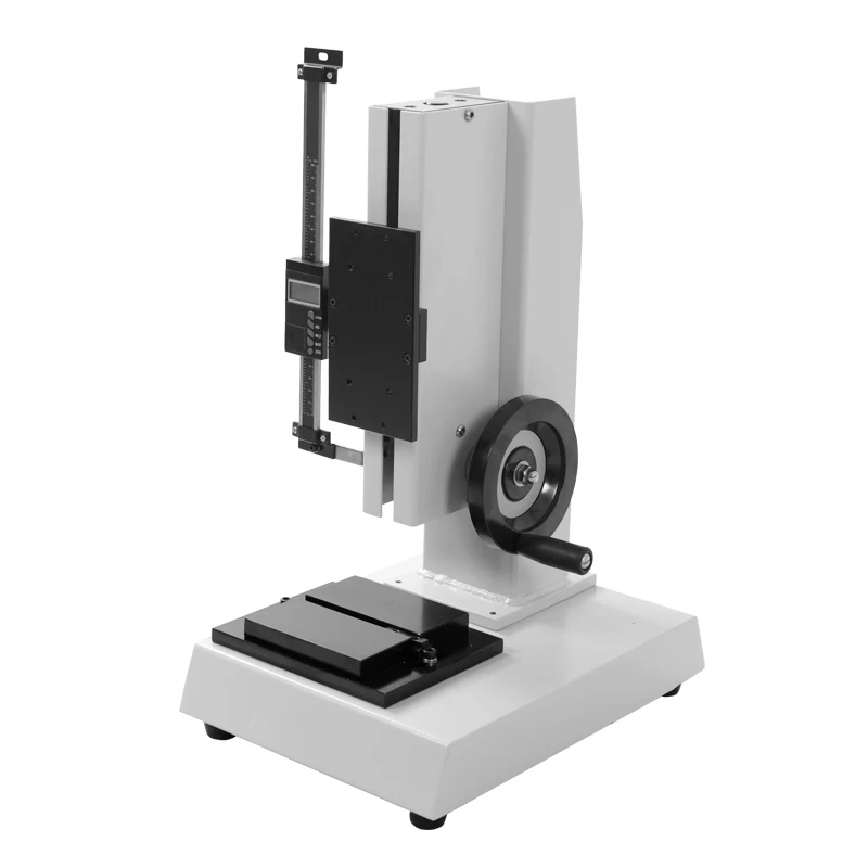 500N вертикальный нажимной и Тяговый испытательный стенд с боковым маховиком |