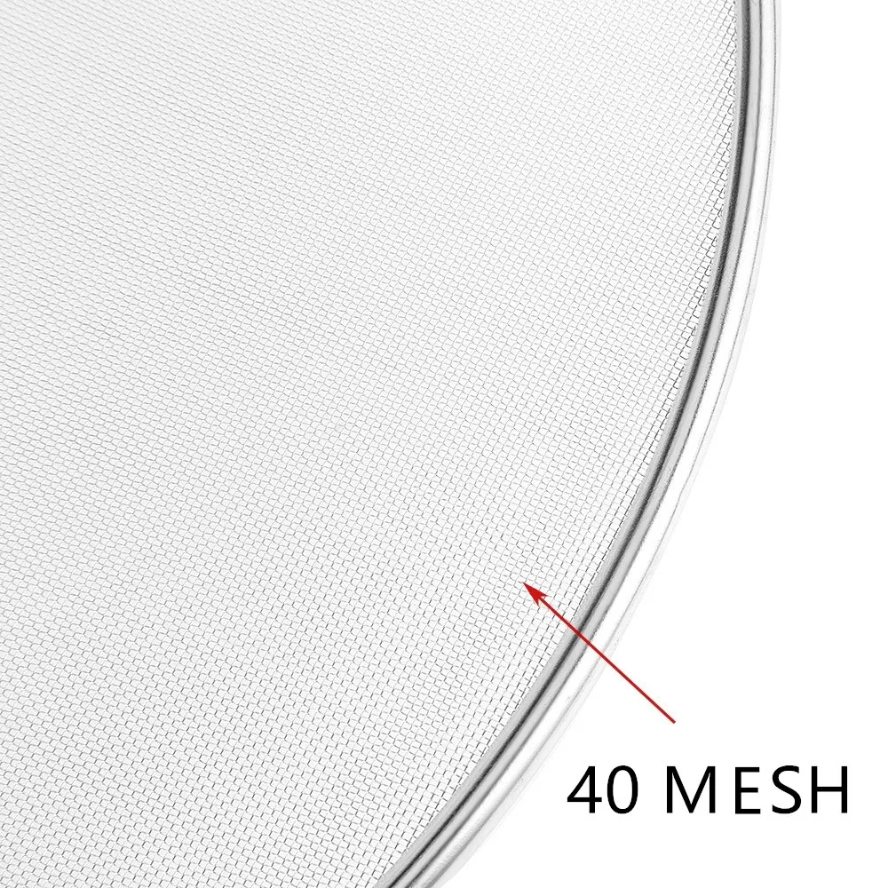 Ситечко для масла противоскользящее из нержавеющей стали 40 ячеек чайное ситечко