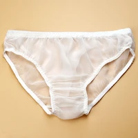 womens 100 silk essential underpants hipster bikini panties soft briefs l xl xxl sexy sheer underwear for lady thongs knicker