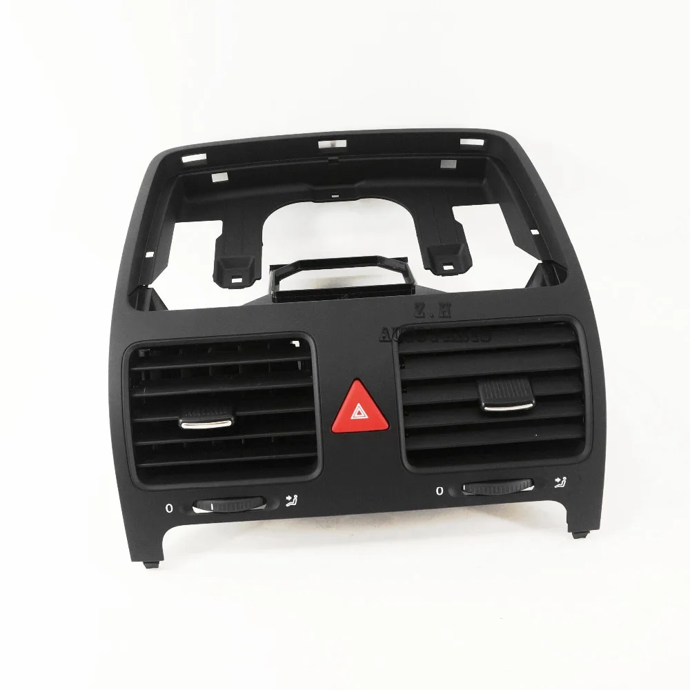 Новая Черная передняя панель центрального вентиляционного отверстия и красная