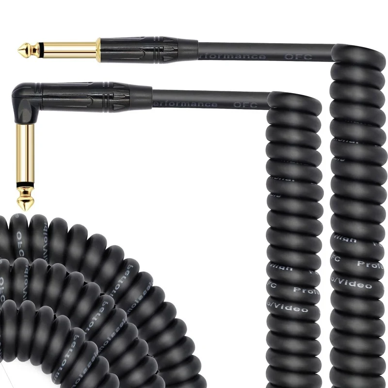 

6.35 Electric guitar effect line, PU spring amplifier, bass instrument noise reduction line, effect line