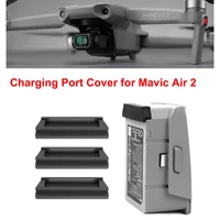 3pcs mavic air 22s battery dustproof plug charging port cover silicone protector cover cap for dji mavic air 22s accessories