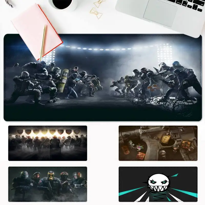

2020 Tom Clancy Rainbow Six Siege Gaming Mouse Pad Laptop PC Computer Mause Pad Desk Mat For Big Gaming Mouse Mat For Overwatch