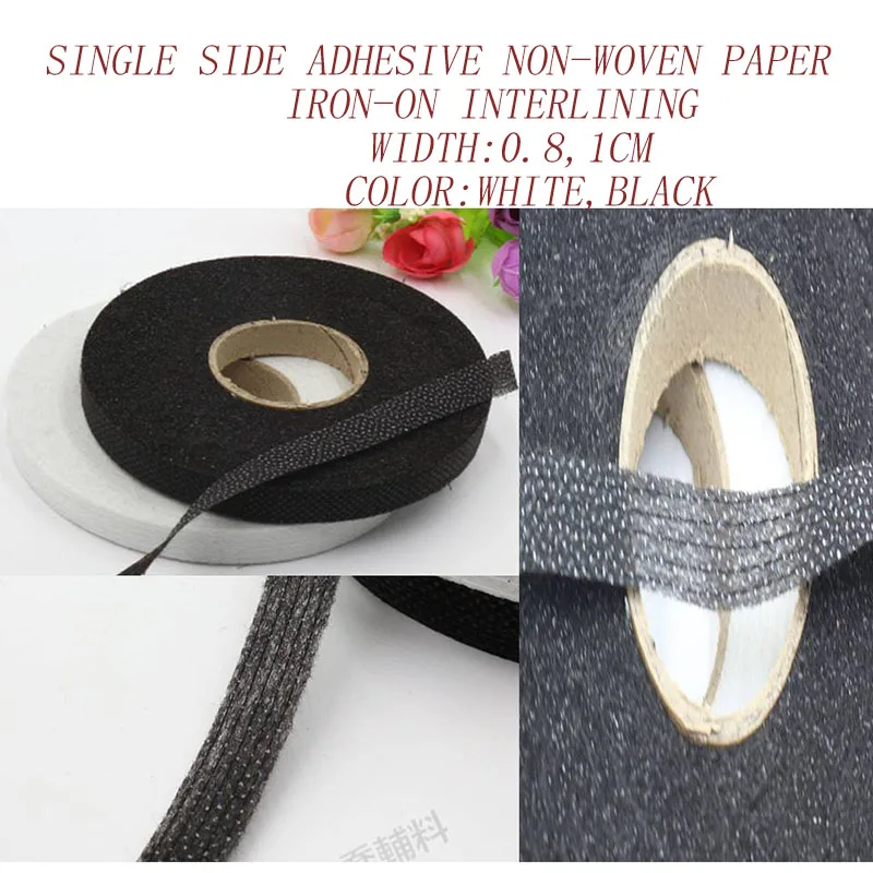 Двухсторонняя клейкая Нетканая бумага из смолы 0 5 3 см мягкая Толстая кромка с