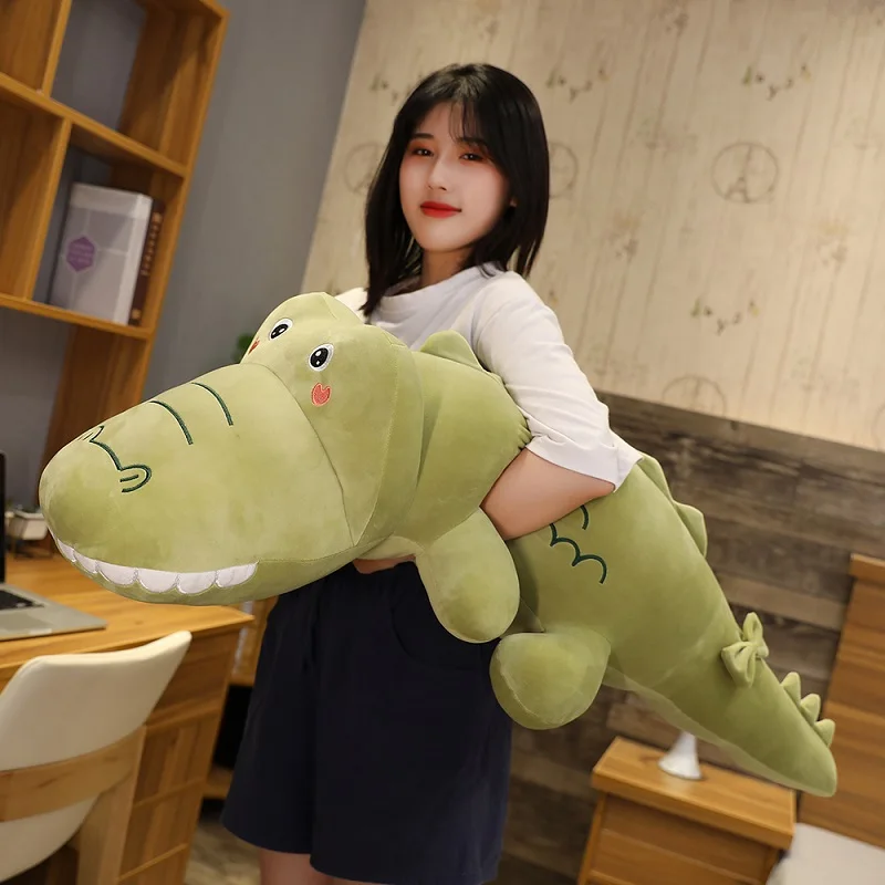 1 шт. Детский плюшевый крокодил с большими зубчиками 60 120 см|Мягкие игрушки