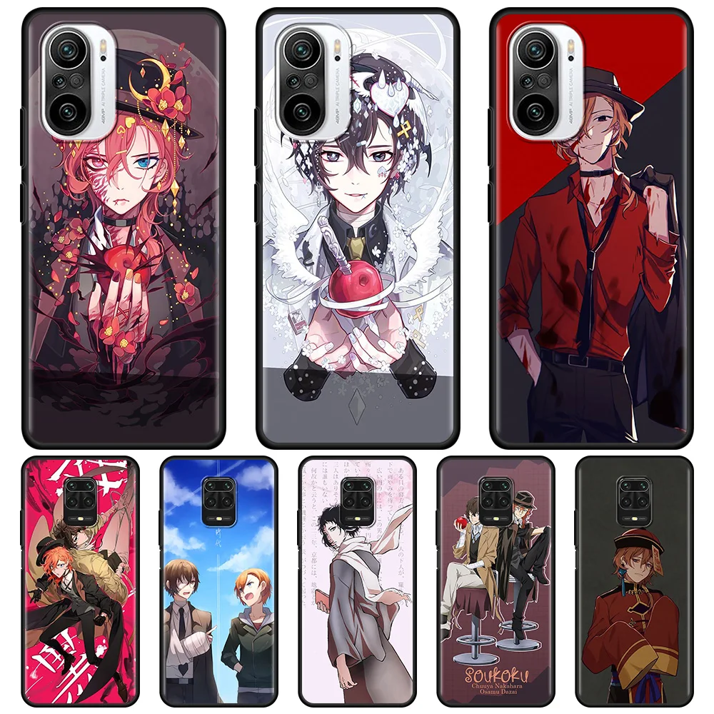 

Bungou Stray Dogs Case For Xiaomi Redmi Note 9S 9 8 Pro 7 8T 10 Pro 9A 7A K40 8A 6A 9T 6 K30 4G 5G Back Phone Cover