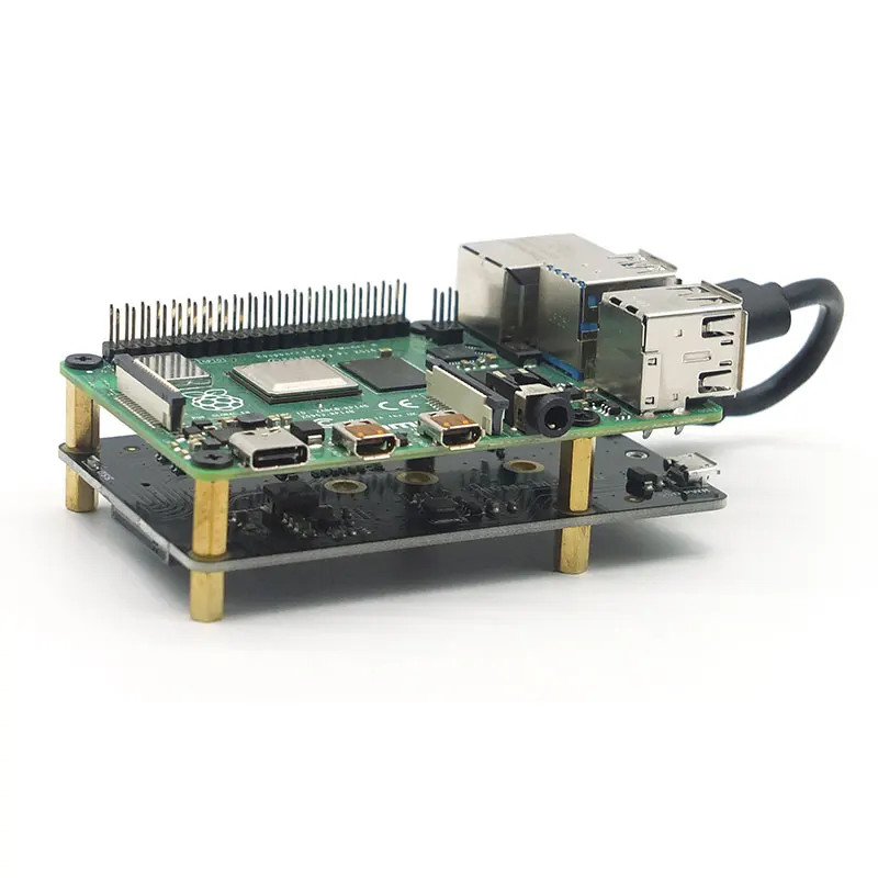 X870 M.2 NVMe SSD экранированная Плата расширения 2280/2260/2242/2230 для Raspberry PI Type 1 B + / 2B 3B 4B ROCK 64