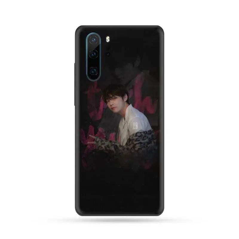 Корейский черный чехол для сотового телефона с изображением певицы команды euoria