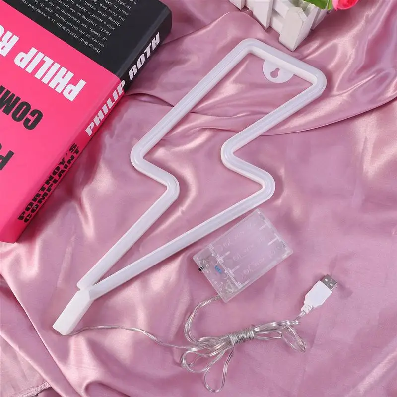 Светодиодная неоновая вывессветильник в форме Нина ночсветильник на батарейках