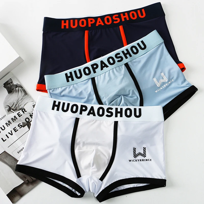 Boxers Men Soft Men Underpants Cotton Men's Panties Breathable Men's Shorts Underwear Men Set Free Shipping Gift Style For Men