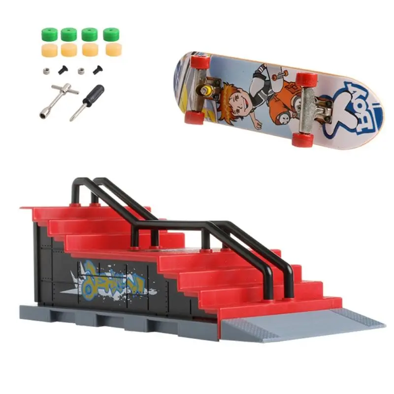 

Skate Park Ramp Parts for Tech Deck Fingerboard Finger Board Ultimate Parks New L4MC