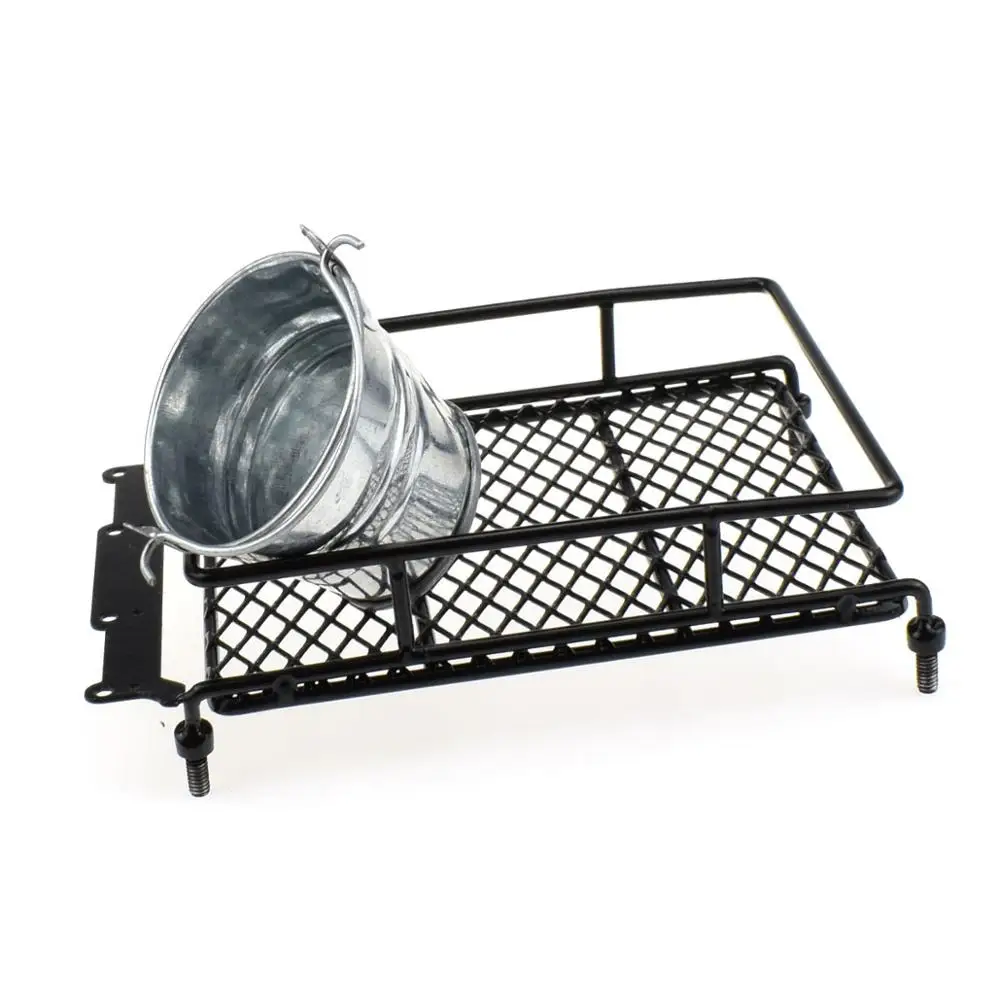 1/10 RC Гусеничный багажник на крышу багаж с светодиодный светильник подходит для