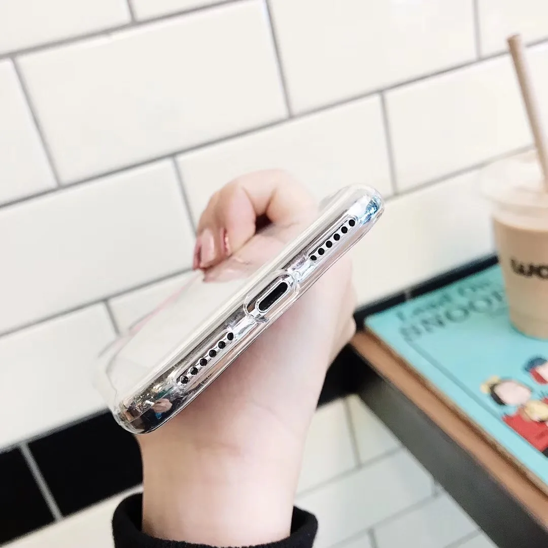 Корейская INS прозрачная Милая мультяшная любовь 2019 карточка с календарем чехол