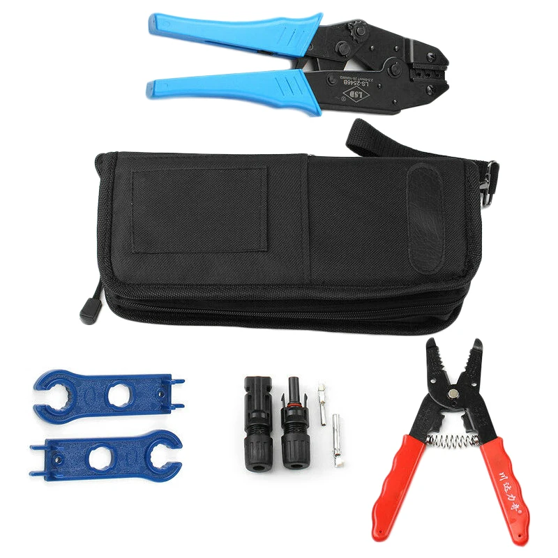 Фотовальтаические солнечные Обжимные Плоскогубцы гаечный ключ инструмент