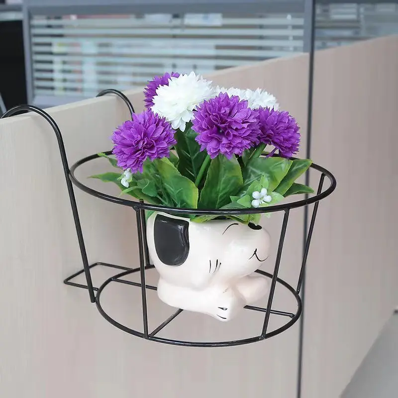 

Railings Flower Guardrail Hanging Office Partition Hanging Basket Of Other Aircraft Flowerpot