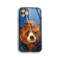 italian cute bear phone case tempered glass for iphone 12pro max mini 11 iphone pro xr xs max 8 x 7 6s 6 plus se 2020 phone case