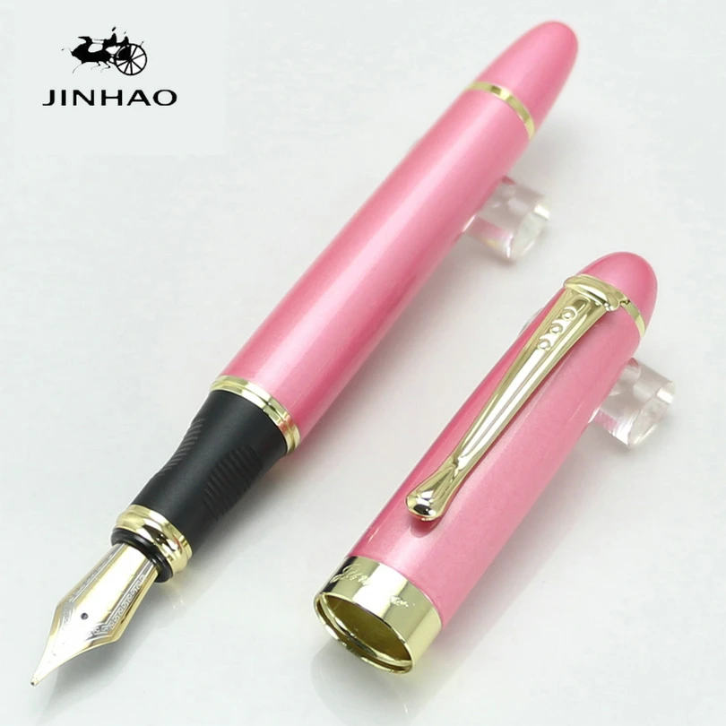 JINHAO X450 металлическая 24 цвета розовая авторучка без коробки для карандашей