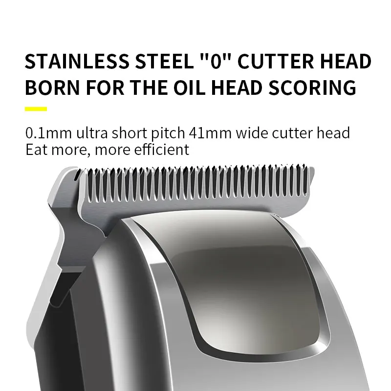 Машинка для стрижки волос KM2812, ножницы для парикмахеров мм, беспроводная, 0,1 от AliExpress WW
