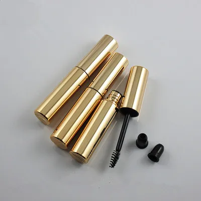Wholesale 8ML Empty Mascara Tube Packing Eyelash Vial Liquid Bottle Sparkly Gold Tubes Refillable Makeup Tools | Красота и здоровье