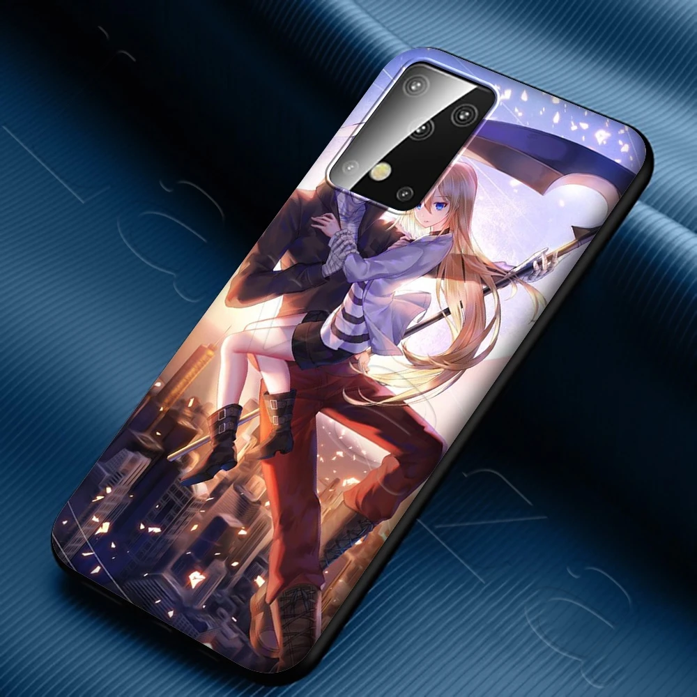 Чехол с изображением аниме ангела смерти для Samsung Note 10 S6 S7 S8 S9 S10 S10e S20 ultra A71 A51 A81 A91 M10