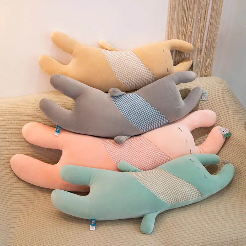 

New 90-120cm Kawaii Long Rabbit Soft Stuffed Plush Sleeping Animals Pillow Doll for Children Kids Girlfriend Gift