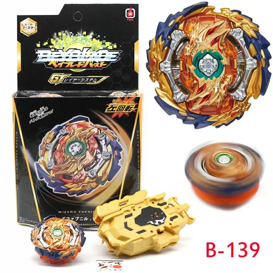 B139 Бренд Beyblade Burst B127 B128 B89 fafnir CHO-Z Валькирия. Z. Ev средство для запуска Beyblade игрушка-Лидер продаж, спинер для детей - Цвет: B139