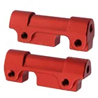 2p для FS Racing 53625 Передняя Задняя алюминиевая коробка передач фиксированное Крепление Подвески 110 масштабные модели внедорожных пустынных багги Грузовик 512006