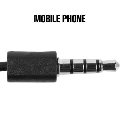 3.5mm Phone WADSN электронная PTT проволока Softair Военная радио гарнитура рация разъем страйкбол аксессуары для наушников Kenwood ICOM версия - Цвет: 3.5mm Phone