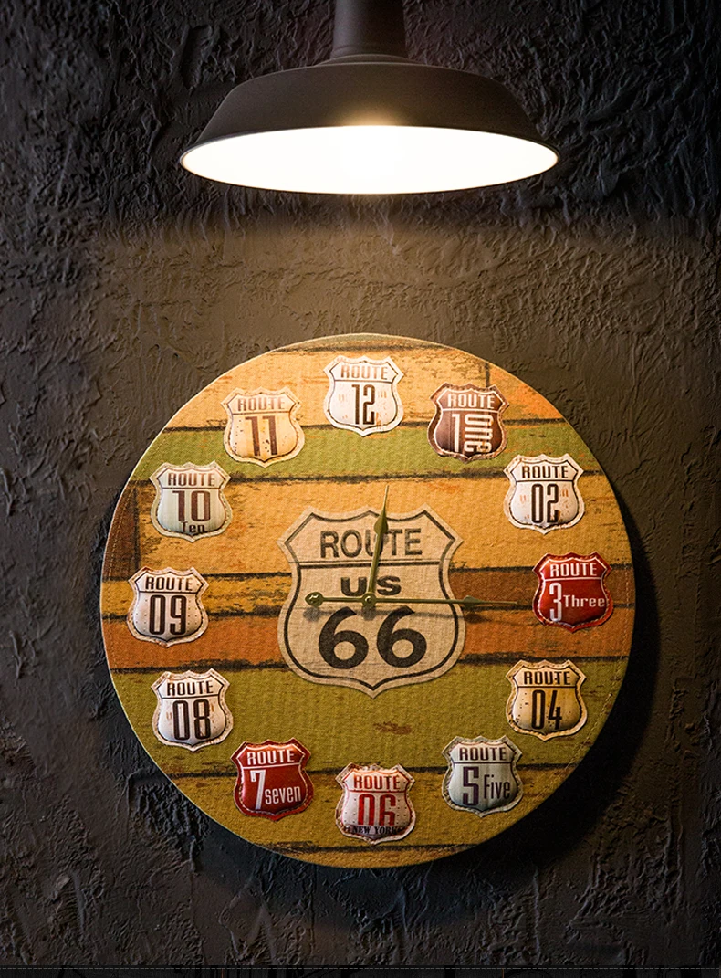 Современные минималистичные скандинавские настенные часы деревянные кварцевые