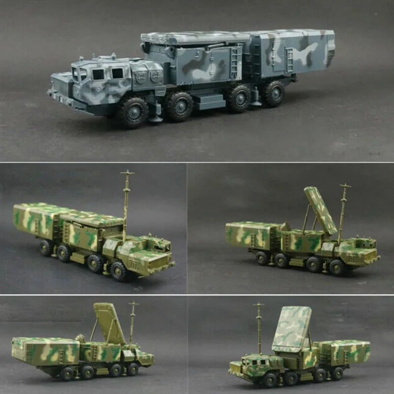 

1/72 Scale Russia Military S300 Missile Vehicle Plastic Truck Puzzle Building Kit Military Car 4D Assemble Model Toy